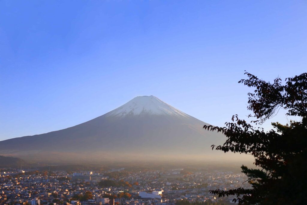 view of mount fuji